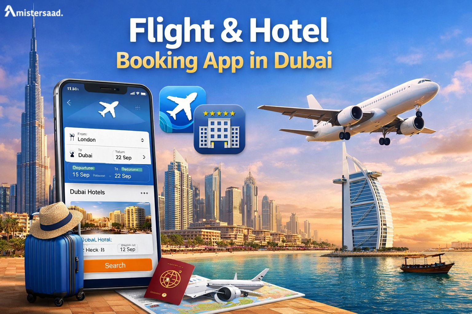 How to Build a Flight & Hotel Booking App in Dubai